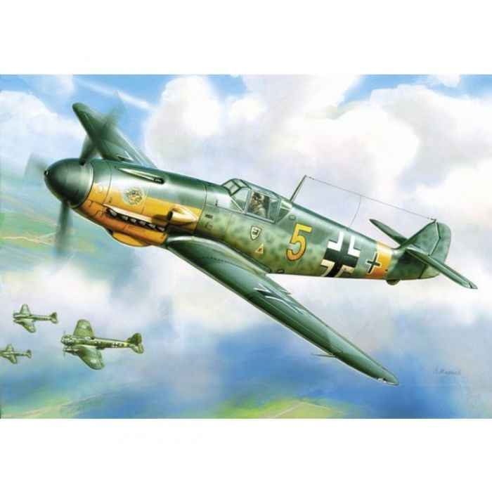 1:144 WWII German ME 109BF/F2